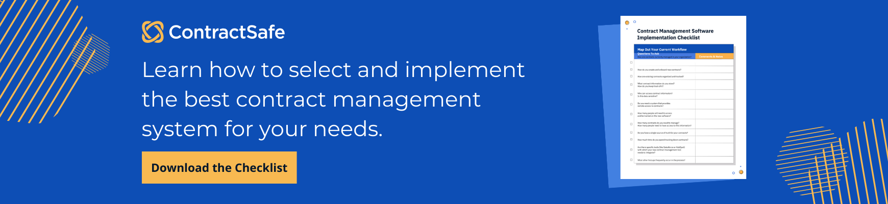 Learn how to select and implement the best contract management system for your needs.