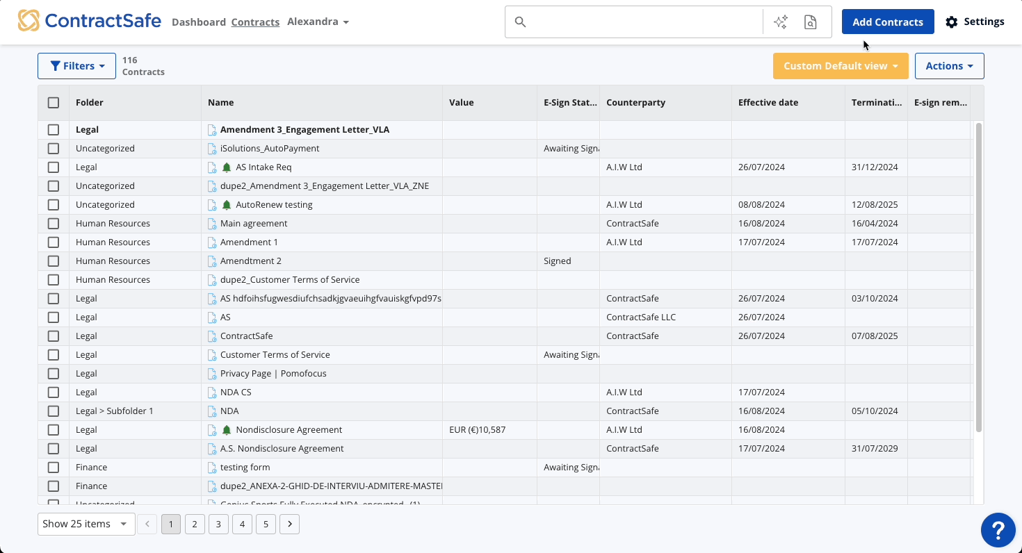 upload online agreement 